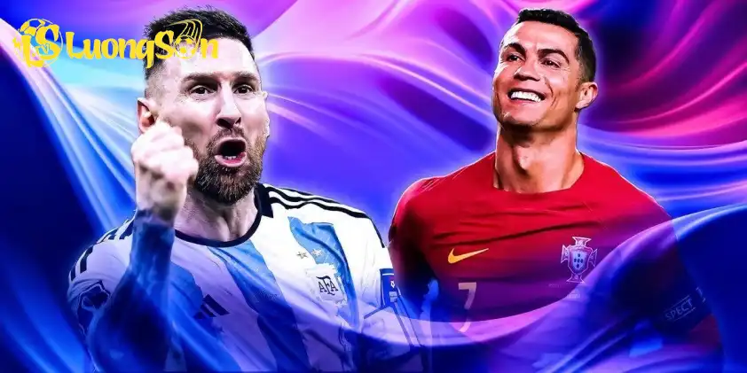 Ông cũng chỉ ra những yếu tố để thành công như Messi và Ronaldo (Ảnh: The Sun)