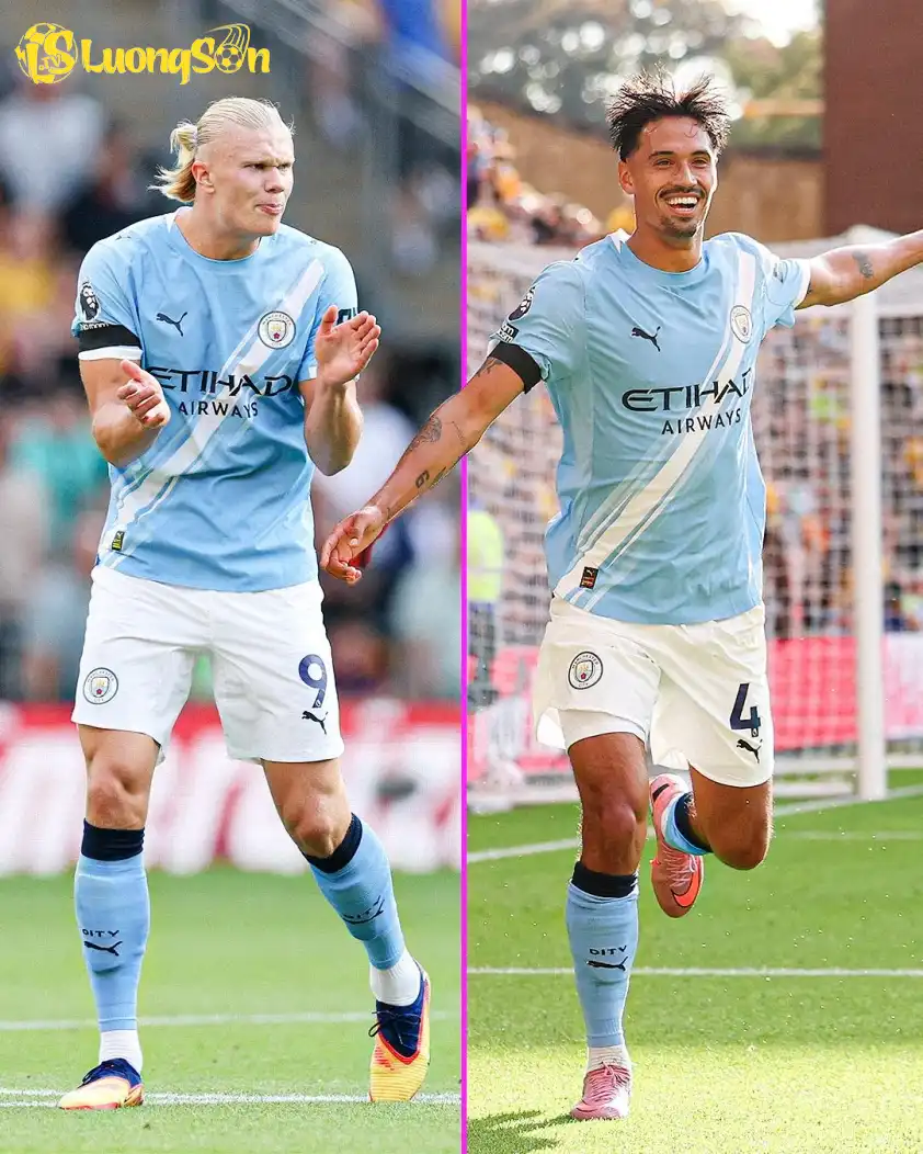 Haaland và Reijnders ghi những bàn thắng đầu tiên cho Manchester City tại Ngoại hạng Anh 2025/26