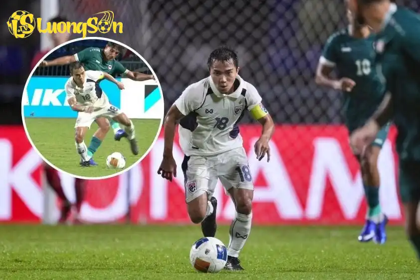 Các cầu thủ của tuyển Iraq đã lên tiếng về pha phạm lỗi của Ali trước Chanathip