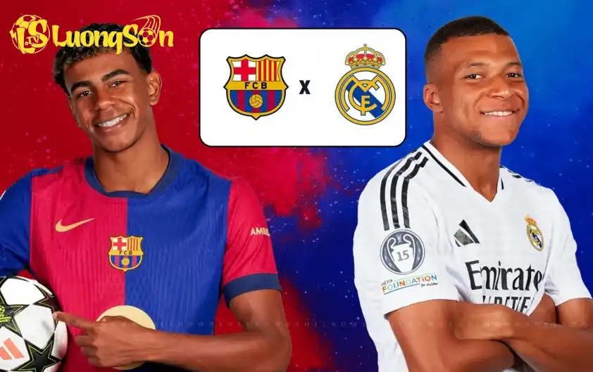 Cả Real Madrid và Barcelona đều đang có phong độ tốt, đây hứa hẹn sẽ là một trận cầu rực lửa và có nhiều bàn thắng (Ảnh: Khel Now).