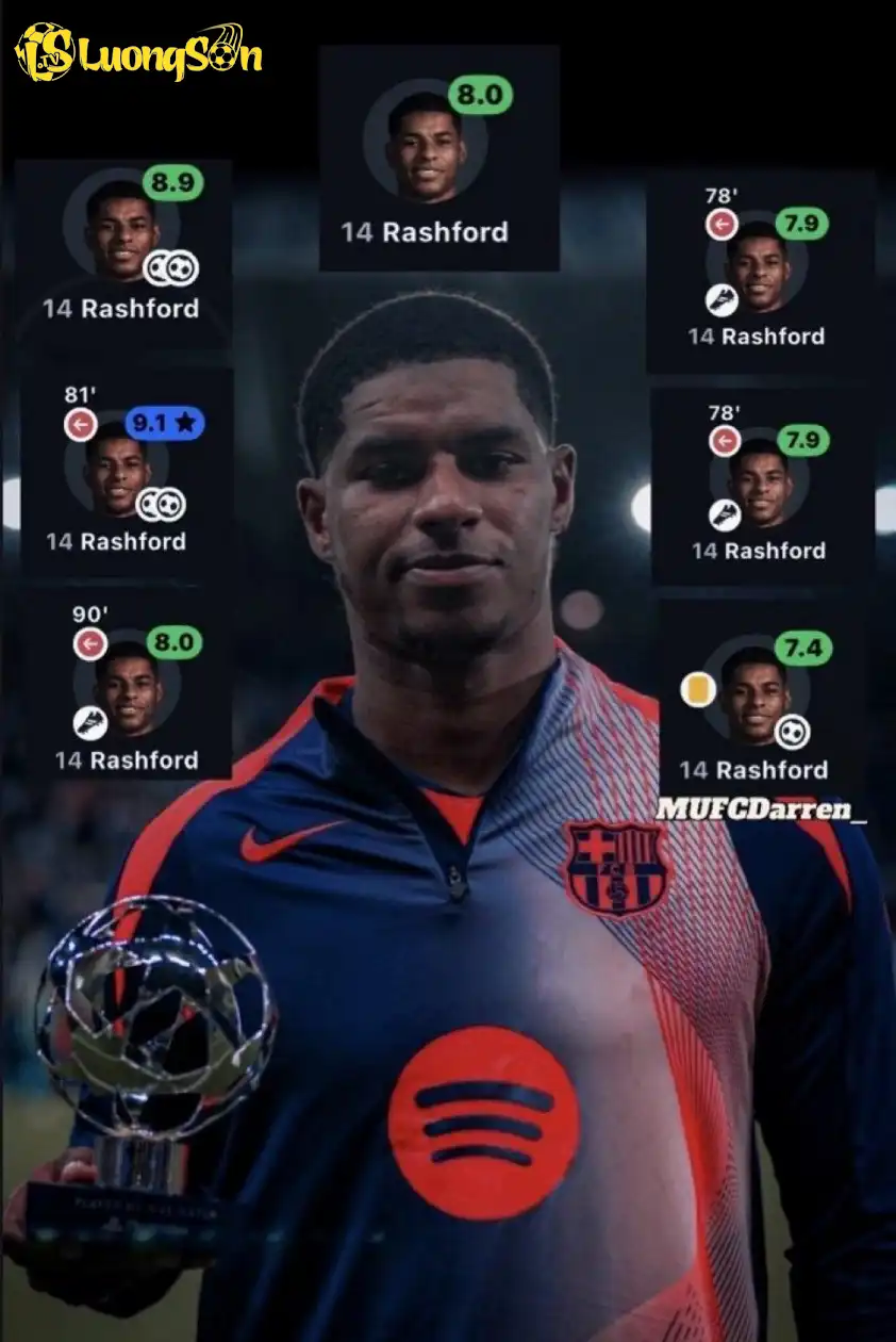 Rashford thể hiện phong độ cực kỳ ổn định dưới bàn tay của Hansi Flick